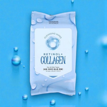 Retinol Collagen Cleansing Wipes Photoroom