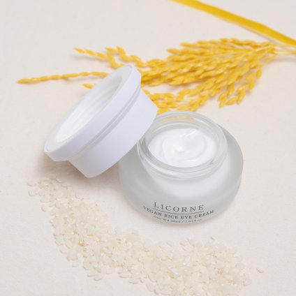 LICORNE - Vegan Rice Eye Cream - Veganský rýžový oční krém - 30 ml
