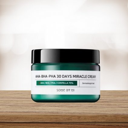 SOME BY MI - AHA BHA PHA 30 Days Miracle Cream - Krém s přírodními kyselinami AHA/BHA/PHA - 50 ml