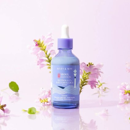 mary may retinol 0.1 bakuchiol cica serum 80ml 5 min