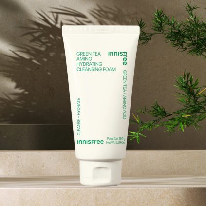 INNISFREE -  Green Tea Hydrating Amino Acid Cleansing Foam - Čistící pěna se zeleným čajem - 150 ml