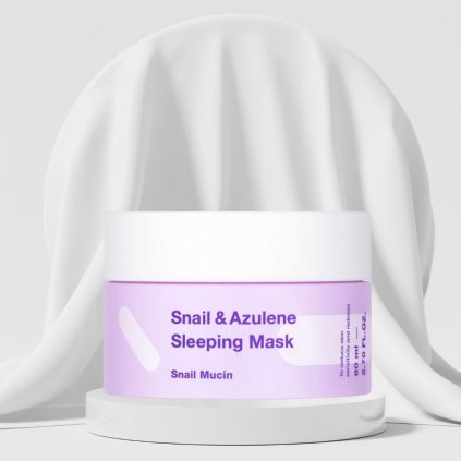 TIA'M - Snail & Azulene Sleeping Mask - Noční maska se šnečím mucinem - 80 ml