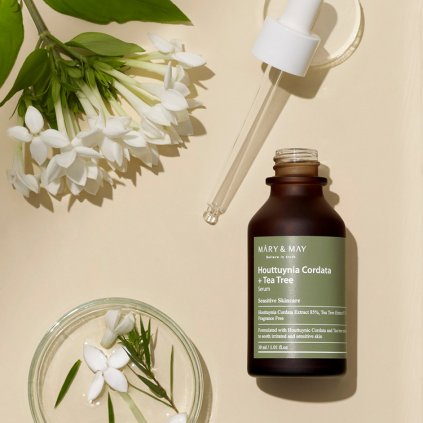 Mary & May - Houttuynia Cordata + Tea Tree Serum - Zklidňující sérum - 30 ml