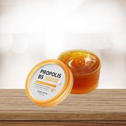 SOME BY MI - Propolis B5 Glow Barrier Calming Mask - Zklidňující pleťová maska s propolisem - 100 g