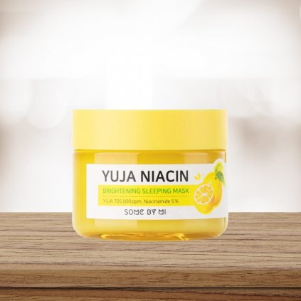 SOME BY MI - Yuja Niacin Brightening Sleeping Mask - Rozjasňující pleťová maska - 60 g