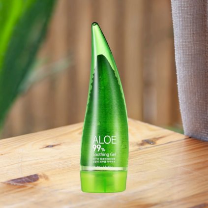 Holika Holika - Aloe 99% Soothing Gel - Zklidňující gel na obličej i tělo s Aloe 99 % - 250 ml