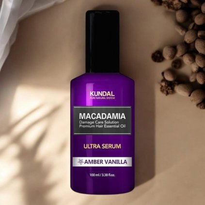 Kundal Hair Serum - Regenerační vlasové sérum s vůní AMBER VANILLA - 100 ml