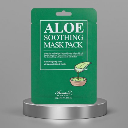 Benton Aloe Soothing Mask Pack- Plátýnková maska s Aloe Vera - 23 g