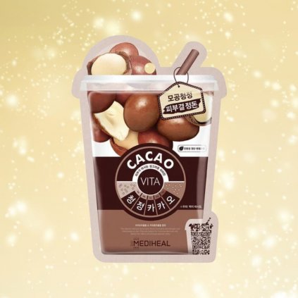 MEDIHEAL - Cacao Vita Mask - Detoxikační čisticí a vyživující maska s kakaem - 20 ml