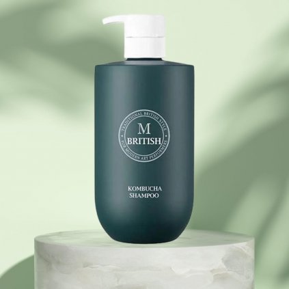 BRITISH M - Kombucha Shampoo - Vyživující šampon s Kombuchou pro silné vlasy - 750 ml