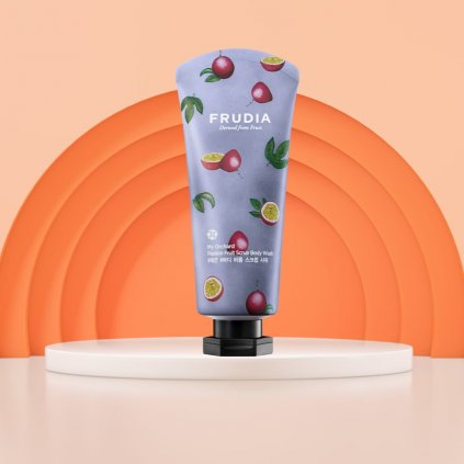 FRUDIA - My Orchard Passion Fruit Scrub Body Wash - Peeling s vůní passion fruit - 200 ml