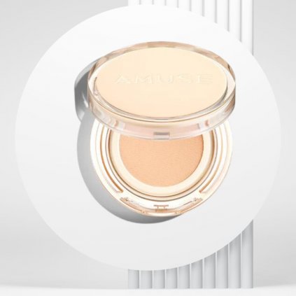 AMUSE - Dew Jelly Vegan Cushion SPF 38 PA+++ - 1.5 Clear - Make-up cushion s gelovou konzistencí - 15 g