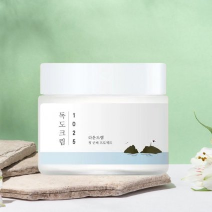 ROUND LAB - 1025 Dokdo Cream - Pleťový krém s ceramidy - 80 ml