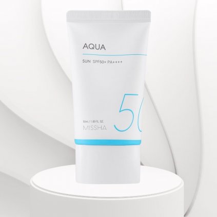MISSHA - All Around Safe Block Aqua Sun - Krém s ochrannými UV filtry - 50 ml
