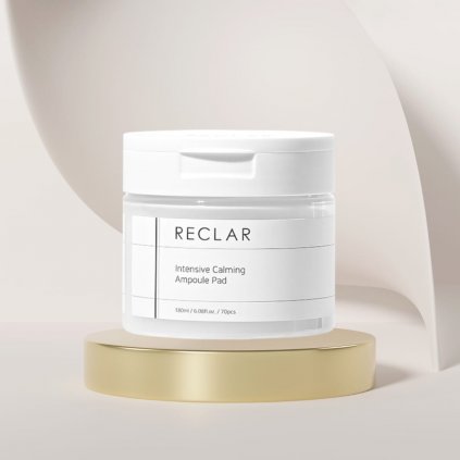 RECLAR - Calming Ampoule Pads - Vyživující a zklidňující pleťové tampóny s vysokým obsahem živin - 70 ks