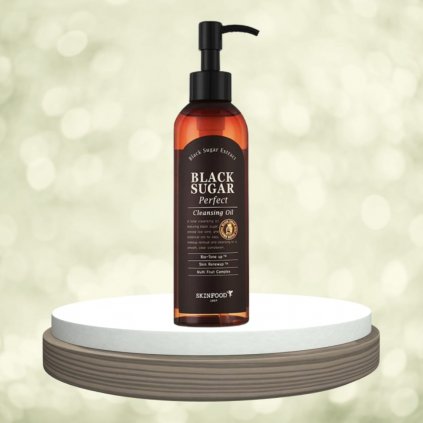 SKINFOOD - Black Sugar Perfect Cleansing Oil - Čistící olej s extraktem z černého cukru - 200 ml