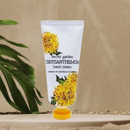 Jigott - Secret Garden Chrysanthemum Hand Cream - Krém na ruce s extraktem z chryzantémy - 100 ml