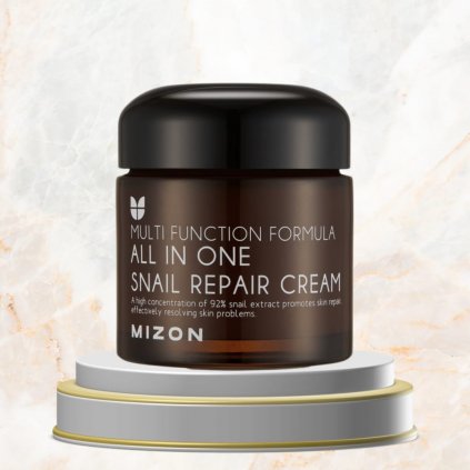 MIZON - All In One Snail Repair Cream - Regenerační krém se šnečím mucinem - 75 ml