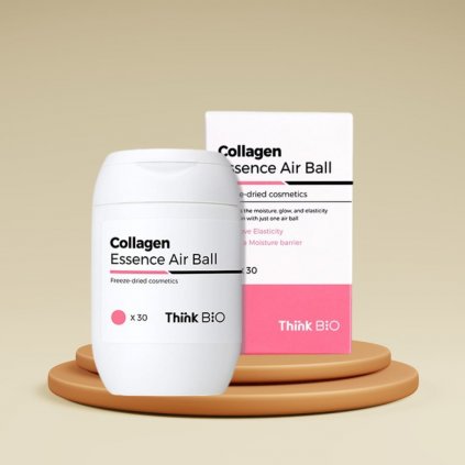 ThinkBio - Collagen Essence Air Ball - Lyofilizované kolagenové perly se skvalanem - 30 ks