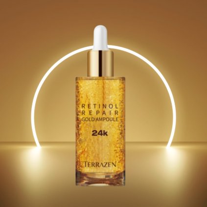 TERAZZEN - Retinol Repair Gold Ampoule - Omlazující sérum s retinolem a zlatem - 50 ml