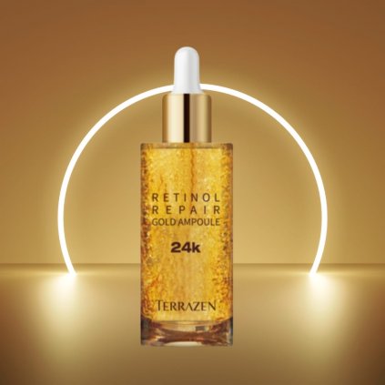 TERAZZEN - Retinol Repair Gold Ampoule - Omlazující sérum s retinolem a zlatem - 50 ml