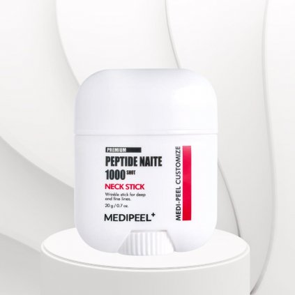 MEDI-PEEL - Premium Peptide Naite 1000 Shot Neck Stick - Peptidový krém v praktické tyčince pro péči o krk a dekolt - 20 g