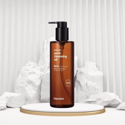 HANSKIN - Pore Cleansing Oil BHA - Čisticí olej s BHA kyselinami pro hloubkové čištění - 300 ml