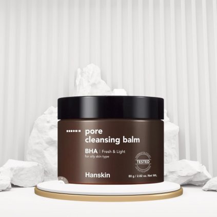 HANSKIN - Pore cleansing Balm BHA Fresh and Light - Čistící balzám s BHA pro mastnou pleť - 80 g