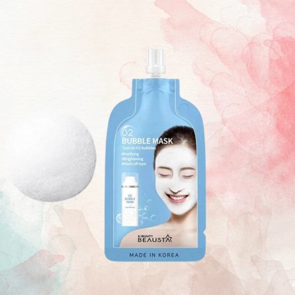 BEAUSTA -  O2 Bubble Mask - Kyslíková pleťová maska - 20 ml