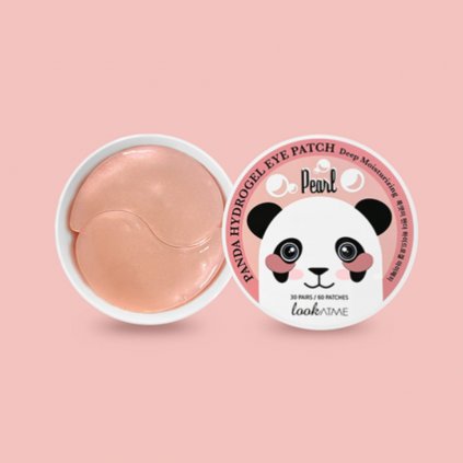 LOOK AT ME - Panda Hydro-gel Eye Patch Pearl - Hydratační a zpevňující hydrogelové polštářky pod oči - 60 ks