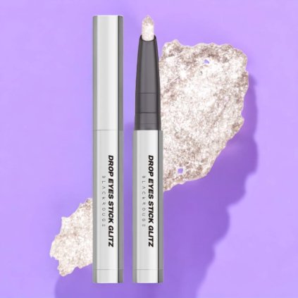 BLACK ROUGE - Drop Eyes Stick Glitz - Třpytivé oční stíny v tužce - D01 Crystal Glitz - 0.7 g