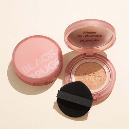 BLACK ROUGE - Thin Layer Velour Cushion SPF40/PA++ - VC03 Ginger - Lehký make-up s cushionem - 12 g