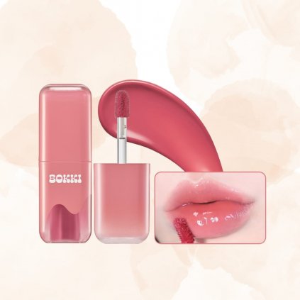 BLACK ROUGE - Glow Bokki Tint - GP05 Carbo Rose - Dlouhotrvající tint na rty - 4,1 g