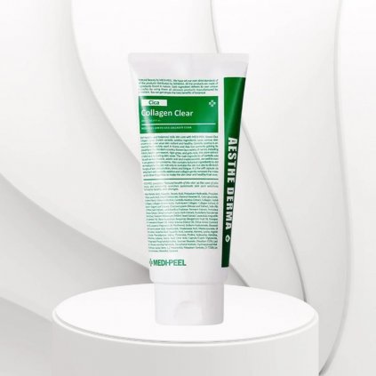 MEDI-PEEL - Green Cica Collagen Clear 2.0 - Čisticí gel s centellou - 300 ml