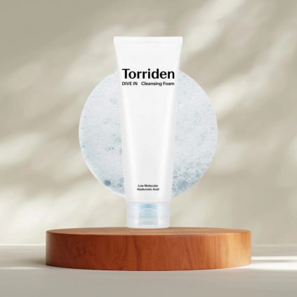 Torriden - DIVE-IN Low Molecular Hyaluronic Acid Cleansing Foam - Čisticí pěna s kyselinou hyaluronovou - 150 ml