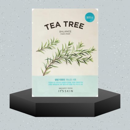 IT'S SKIN - The Fresh Mask Sheet Tea Tree - Plátýnková maska pro vyváženou pleť - 20 g