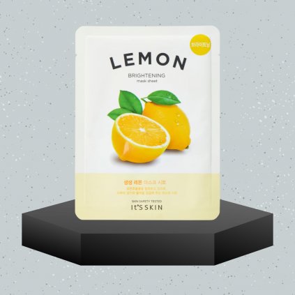 IT'S SKIN - The Fresh Mask Sheet Lemon - Rozjasňující plátýnková maska s citronem - 20 g
