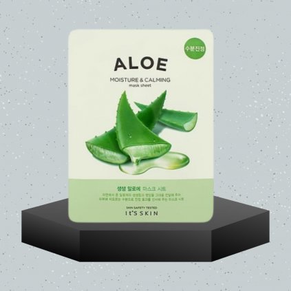 IT'S SKIN - The Fresh Mask Sheet Aloe - Zjemňující a zklidňující plátýnková maska - 20 g