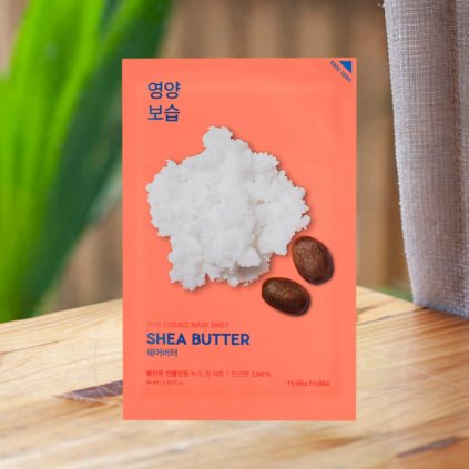 Holika Holika - Pure Essence Mask Sheet Shea Butter - Plátýnková maska s bambucký máslem - 23 ml