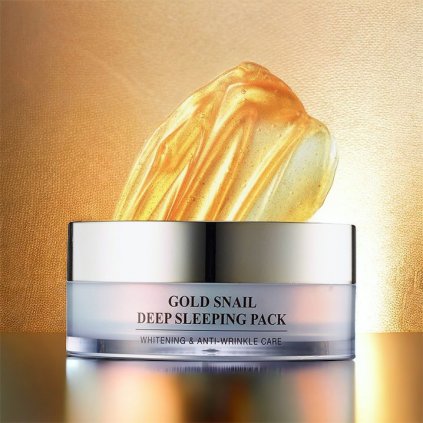 GOLD Energy SNAIL Synergy - Gold Snail Sleeping Pack - Luxusní noční maska se šnečím mucinem a zlatem - 30 ml