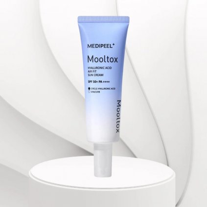 MEDI-PEEL - Mooltox Hyaluronic Acid Air Fit Sun Cream SPF 50+ PA++++ - Hydratační SPF s kyselinou hyaluronovou - 50 ml