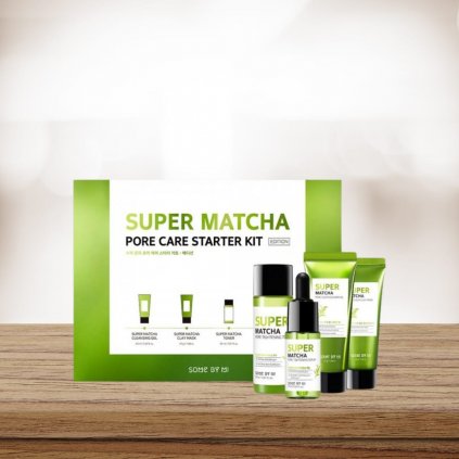 SOME BY MI Matcha starter kit - Sada s Matchou na čištění pórů