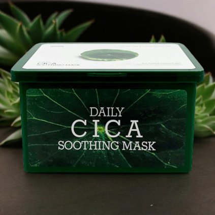 TENZERO - Daily Cica Soothing Mask - Zklidňující maska s centelou - 350 ml / 30ks