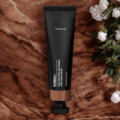 Kundal Shea Butter & Macadamie Pure Hand Cream Aroma Edition - Hydratační a vyživující krém na ruce JASMINE WOODY - 50 ml