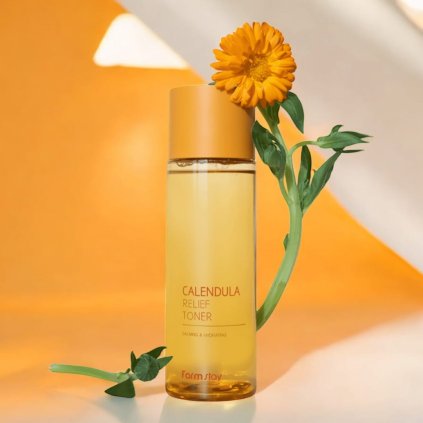 Farm Stay - Calendula Relief Toner - Omlazující toner s měsíčkem lékařským - 200 ml