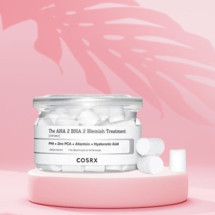 COSRX The AHA 2 BHA 2 Blemish Treatment Serum - Sérum s AHA a BHA kyselinami - 50 g (30x2 kuliček od každé kyseliny)