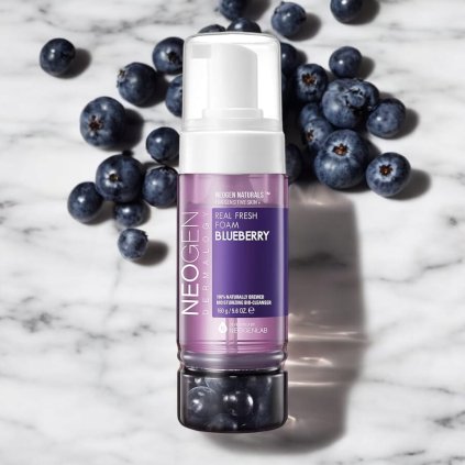 NEOGEN - Dermalogy Real Fresh Foam Blueberry - Čisticí pěna s výtažkem z borůvek - 160 g