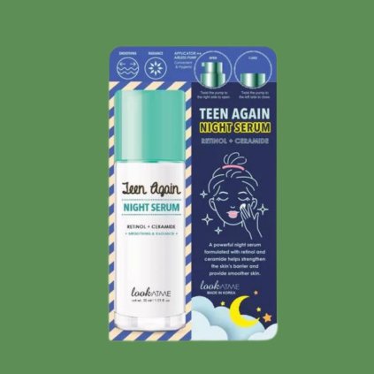 LOOK AT ME - Teen Again Night Serum - Omlazující noční pleťové sérum - 30 ml