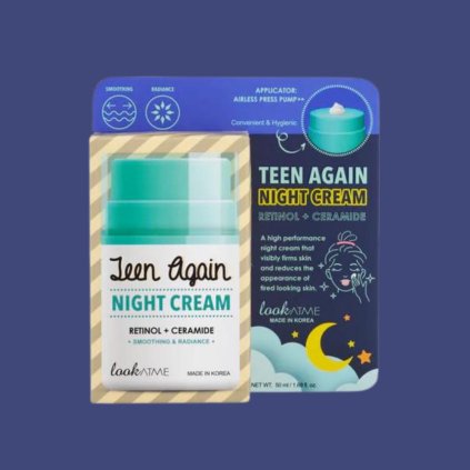 LOOK AT ME - Teen Again Night Cream - Omlazující noční krém - 50 ml
