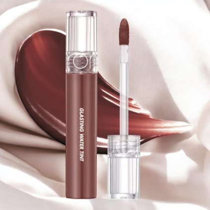 Rom&nd - Glasting Water Tint Sunset Edition - Lesklý tint na rty - 17 Woody Sunset - 32 g